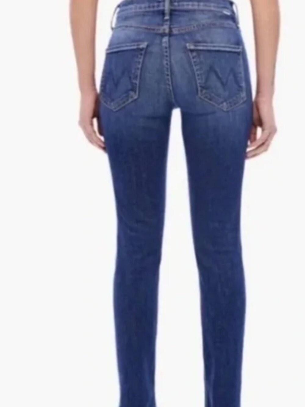 MOTHER Jeans The stunner zip two step Fray Girl Crush Sz. 29